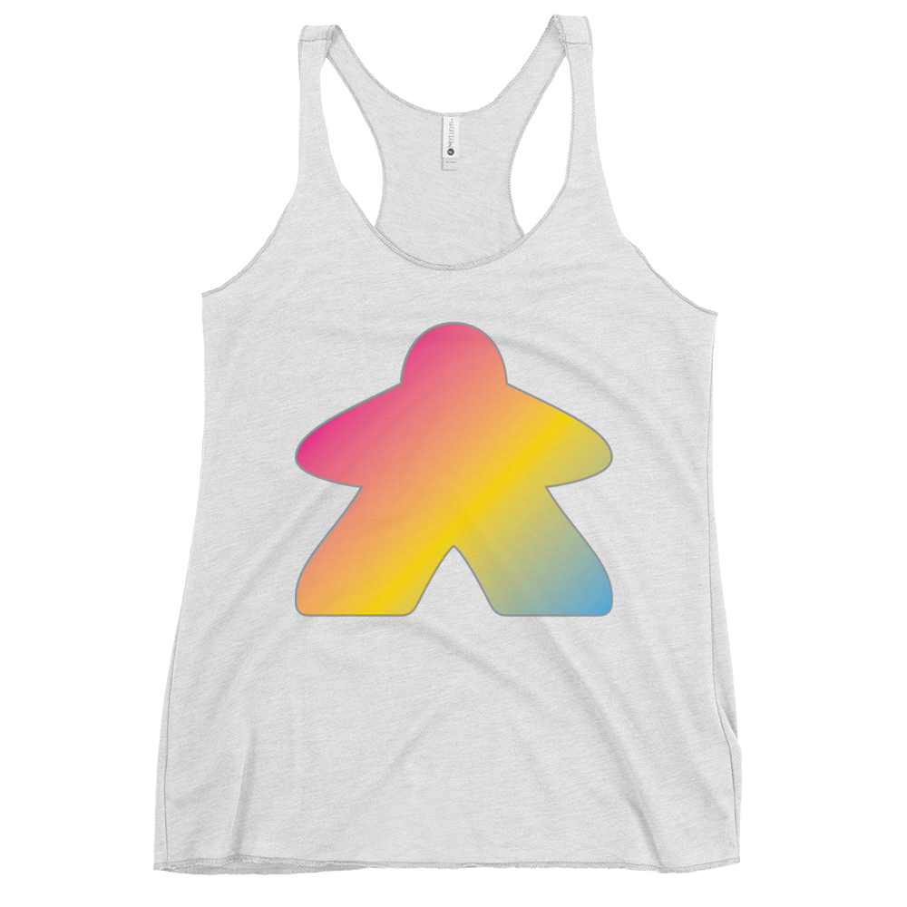 Queerple - Pansexual Pride Women's Racerback Tank