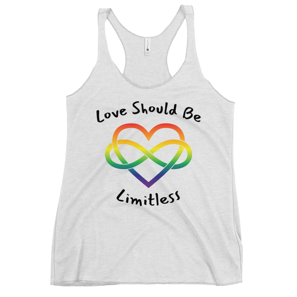 Love Should Be Limitless Women's Racerback Tank