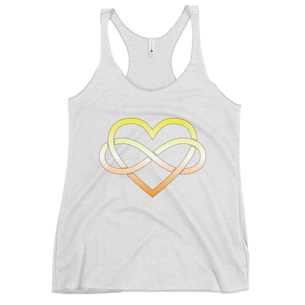 Polyamory Infinity Heart - Maverique Women's Racerback Tank