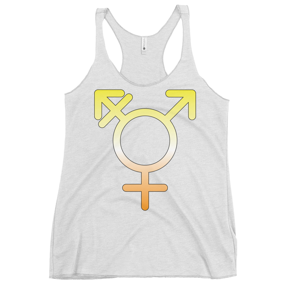 Transgender Symbol - Maverique Pride Women's Racerback Tank