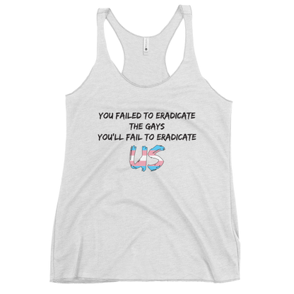 Fail To Eradicate Us Women's Racerback Tank