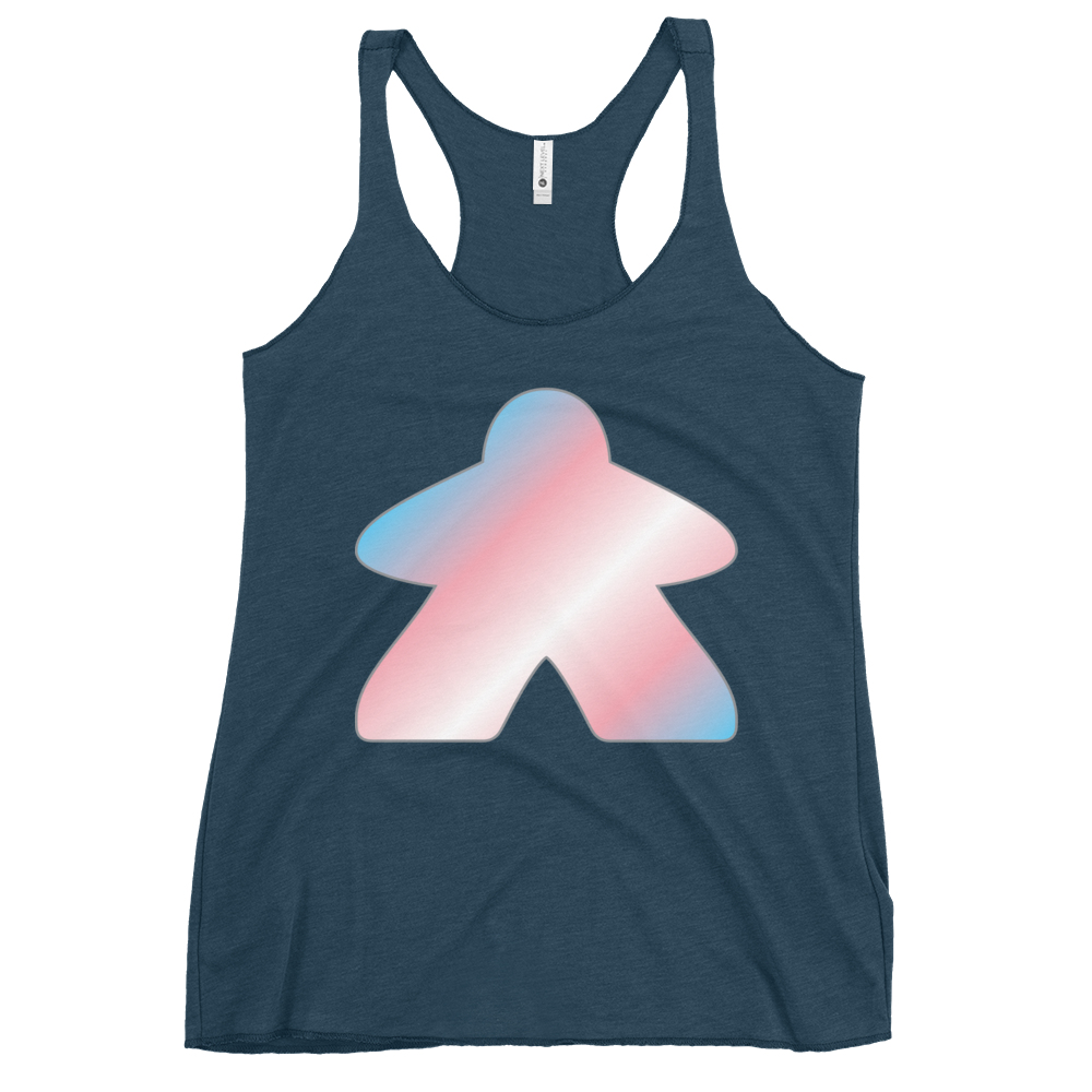 Queerple - Transgender Pride Women's Racerback Tank