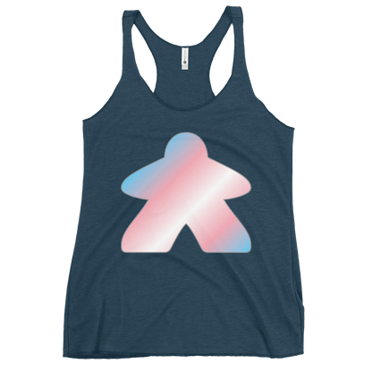 Queerple - Transgender Pride Women's Racerback Tank