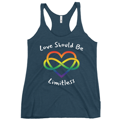 Love Should Be Limitless Women's Racerback Tank