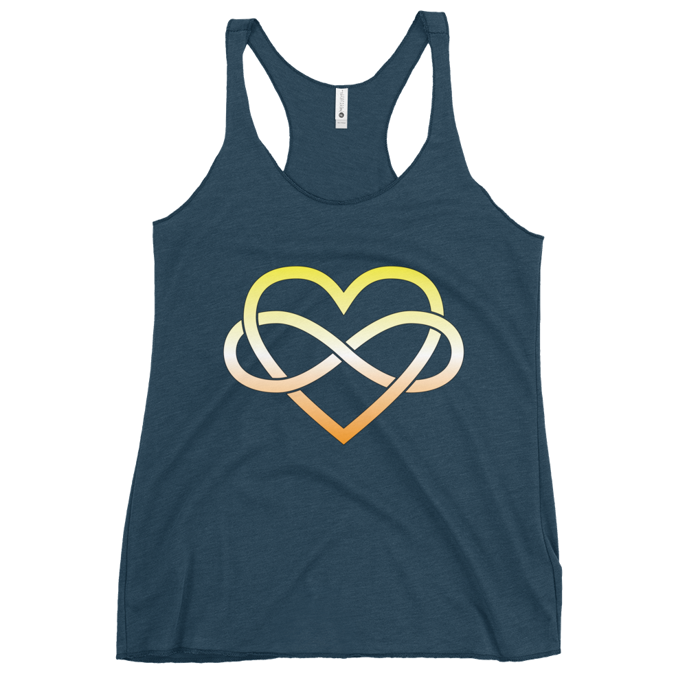 Polyamory Infinity Heart - Maverique Women's Racerback Tank