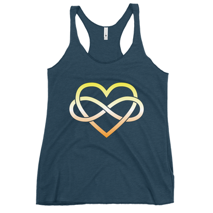 Polyamory Infinity Heart - Maverique Women's Racerback Tank