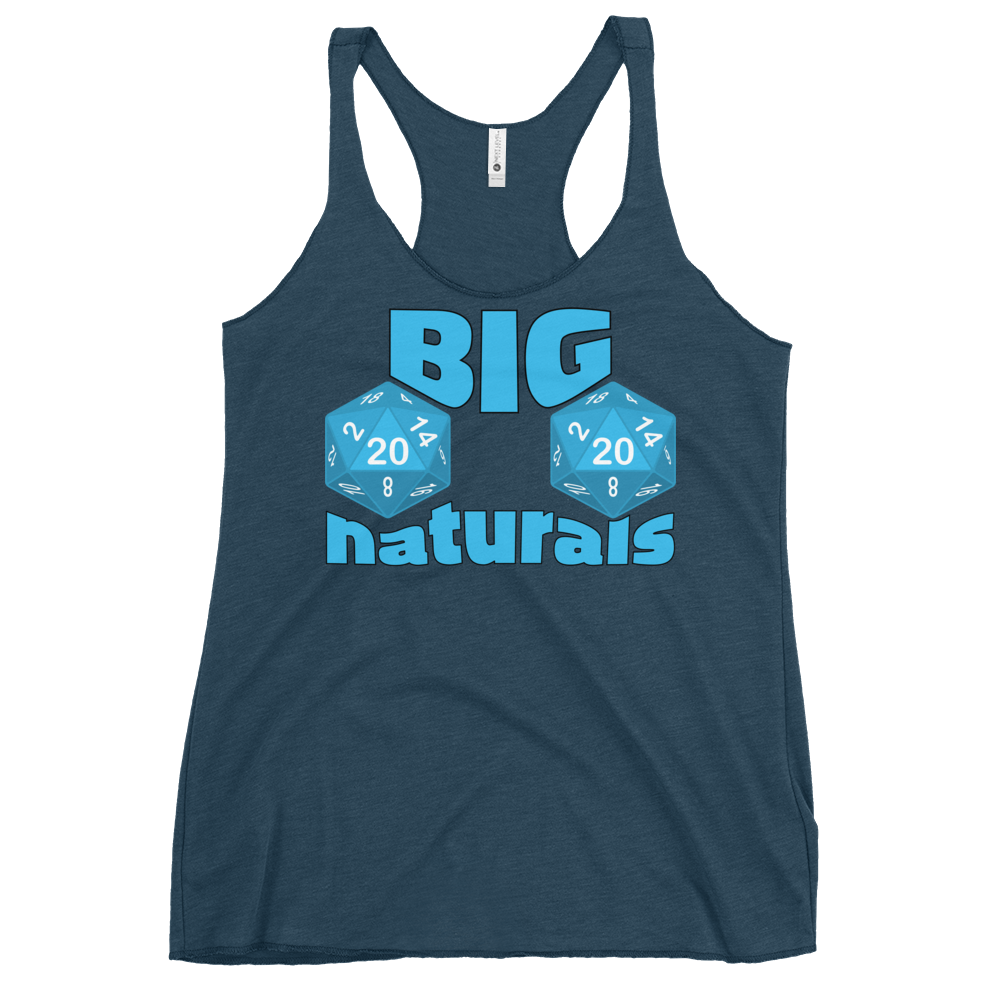 Big Naturals Women's Racerback Tank