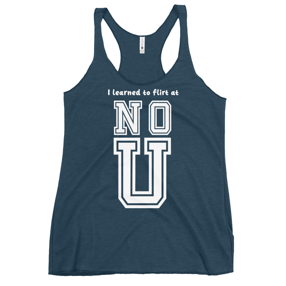 NO U Women's Racerback Tank