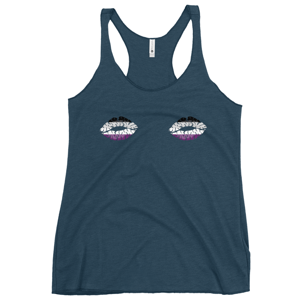 Ace Boob Kisses Women's Racerback Tank