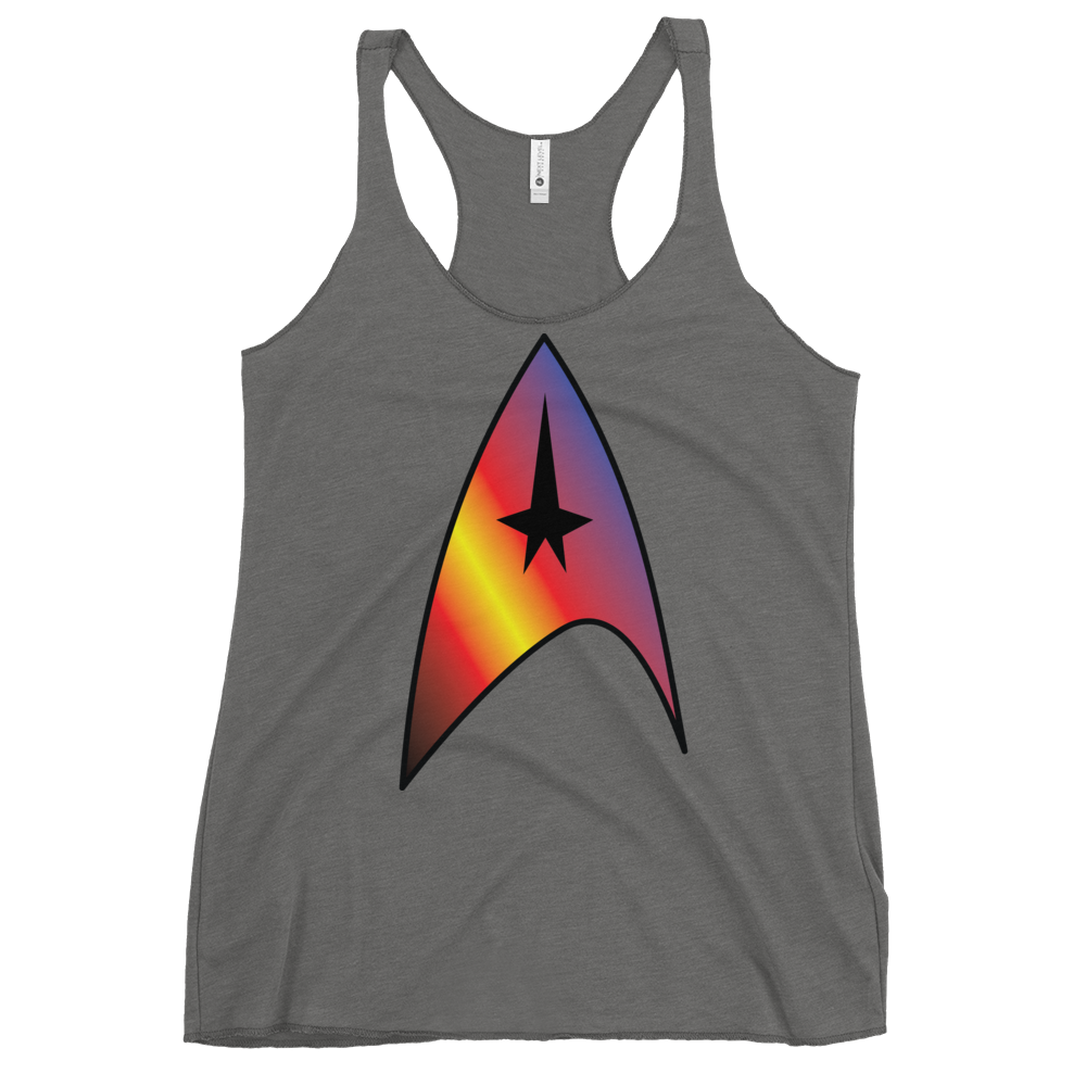 Starfleet Insignia - Polyamory Pride Women's Racerback Tank