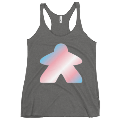 Queerple - Transgender Pride Women's Racerback Tank