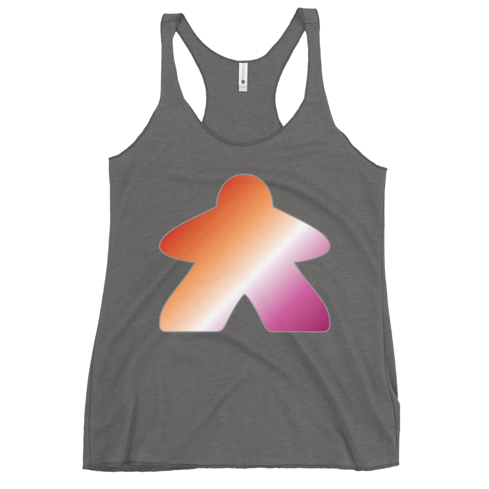 Queerple - Lesbian Pride Women's Racerback Tank