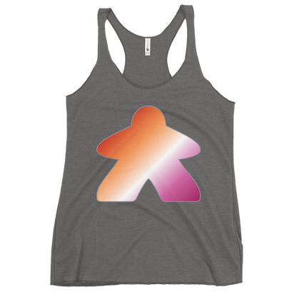 Queerple - Lesbian Pride Women's Racerback Tank