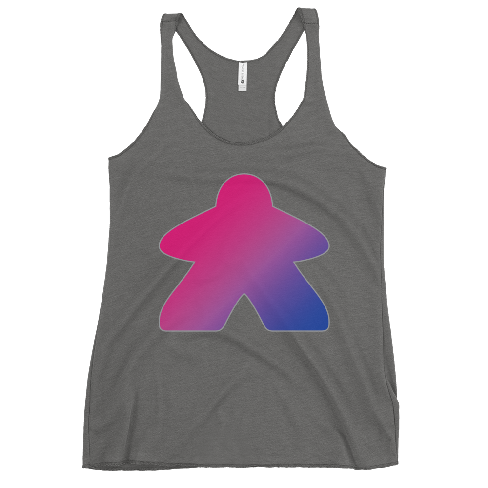 Queerple - Bisexual Pride Women's Racerback Tank