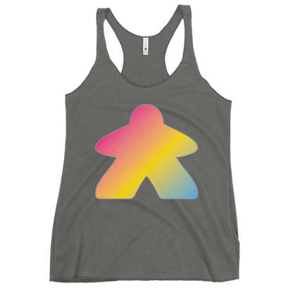 Queerple - Pansexual Pride Women's Racerback Tank