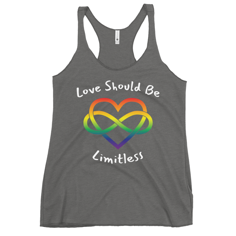 Love Should Be Limitless Women's Racerback Tank