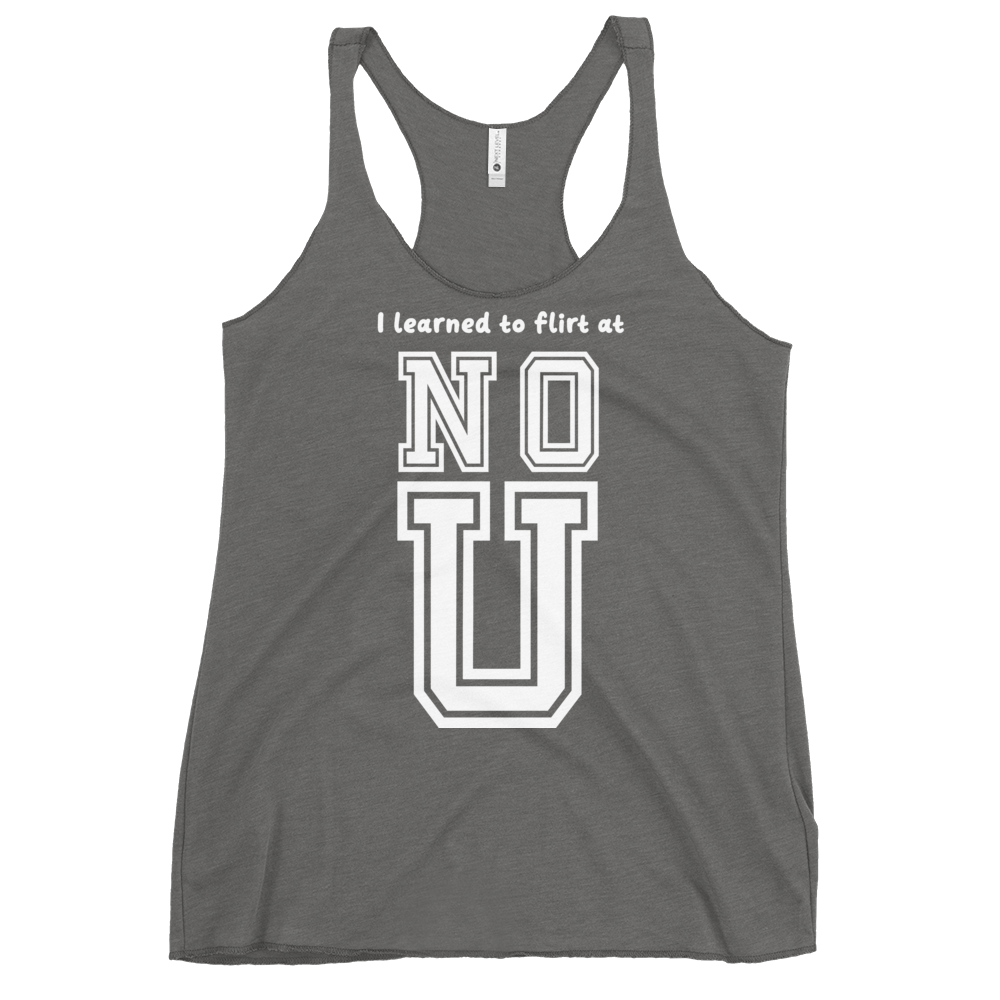 NO U Women's Racerback Tank