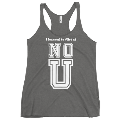 NO U Women's Racerback Tank