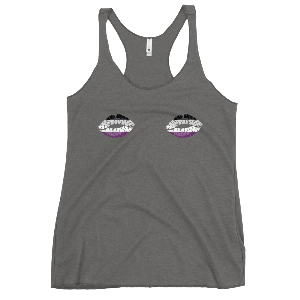 Ace Boob Kisses Women's Racerback Tank