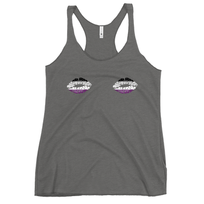 Ace Boob Kisses Women's Racerback Tank