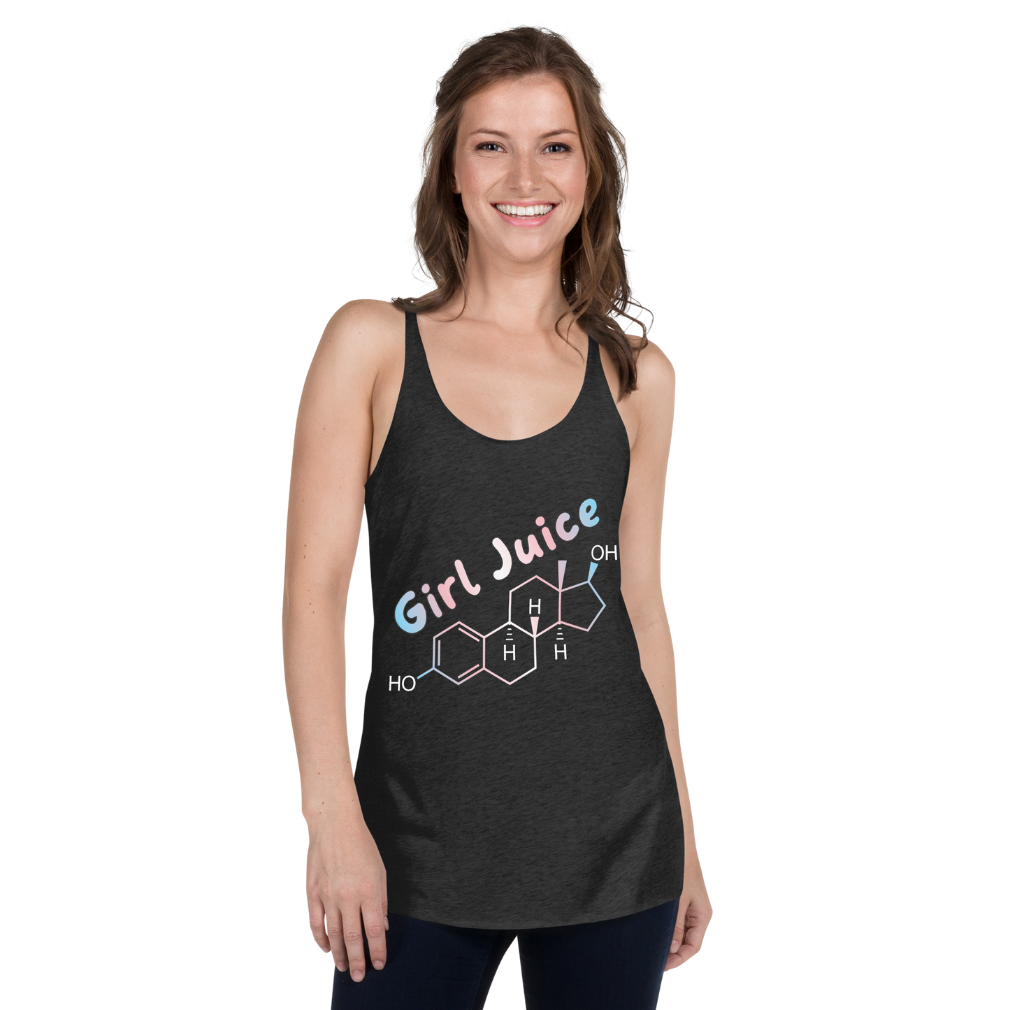 Girl Juice Women's Racerback Tank