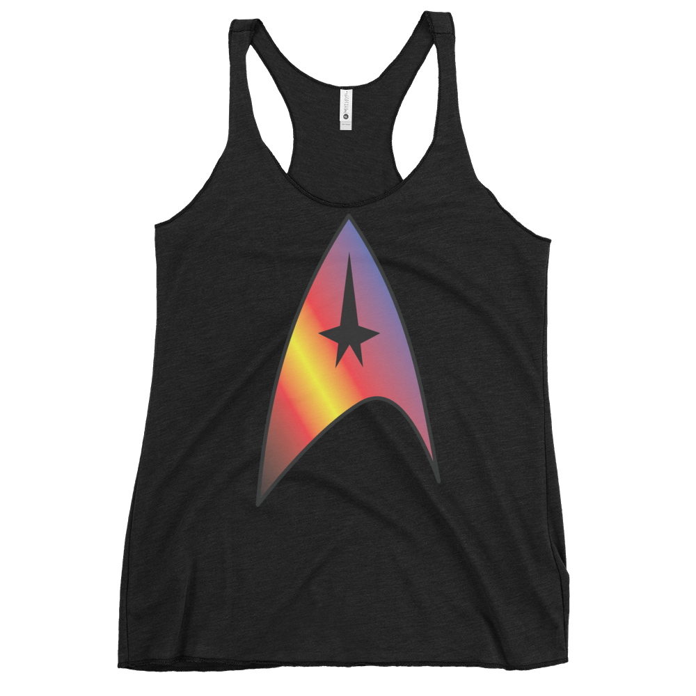 Starfleet Insignia - Polyamory Pride Women's Racerback Tank