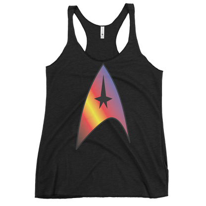 Starfleet Insignia - Polyamory Pride Women's Racerback Tank