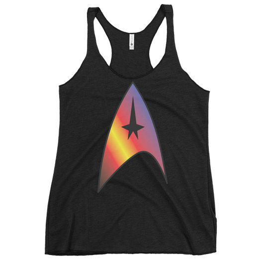 Starfleet Insignia - Polyamory Pride Women's Racerback Tank