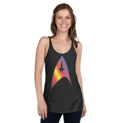 Starfleet Insignia - Polyamory Pride Women's Racerback Tank