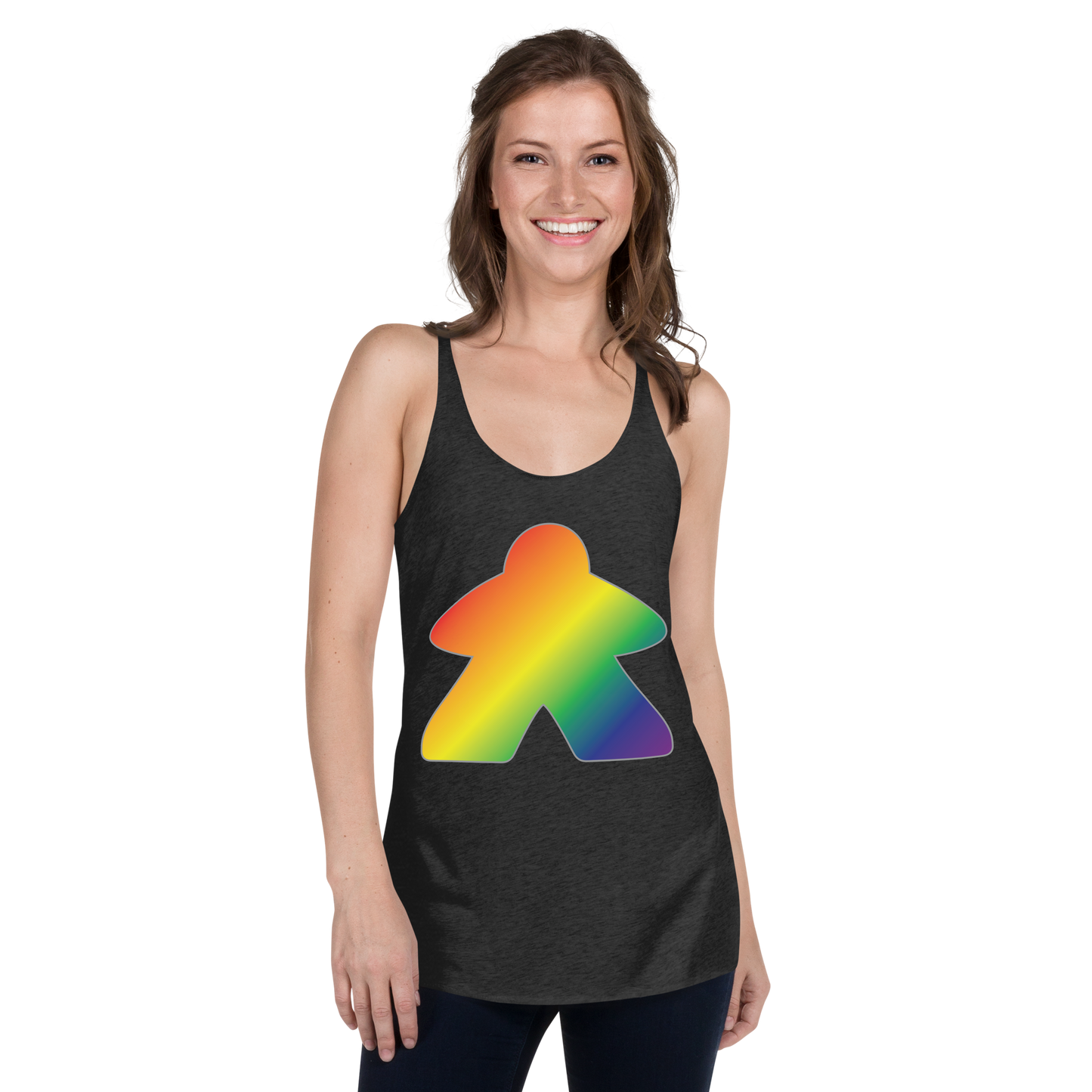 Queerple - Rainbow Pride Women's Racerback Tank