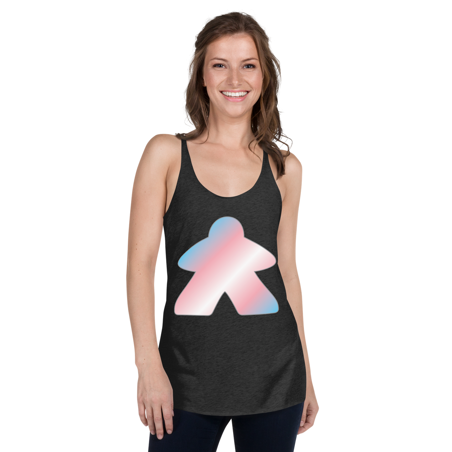 Queerple - Transgender Pride Women's Racerback Tank