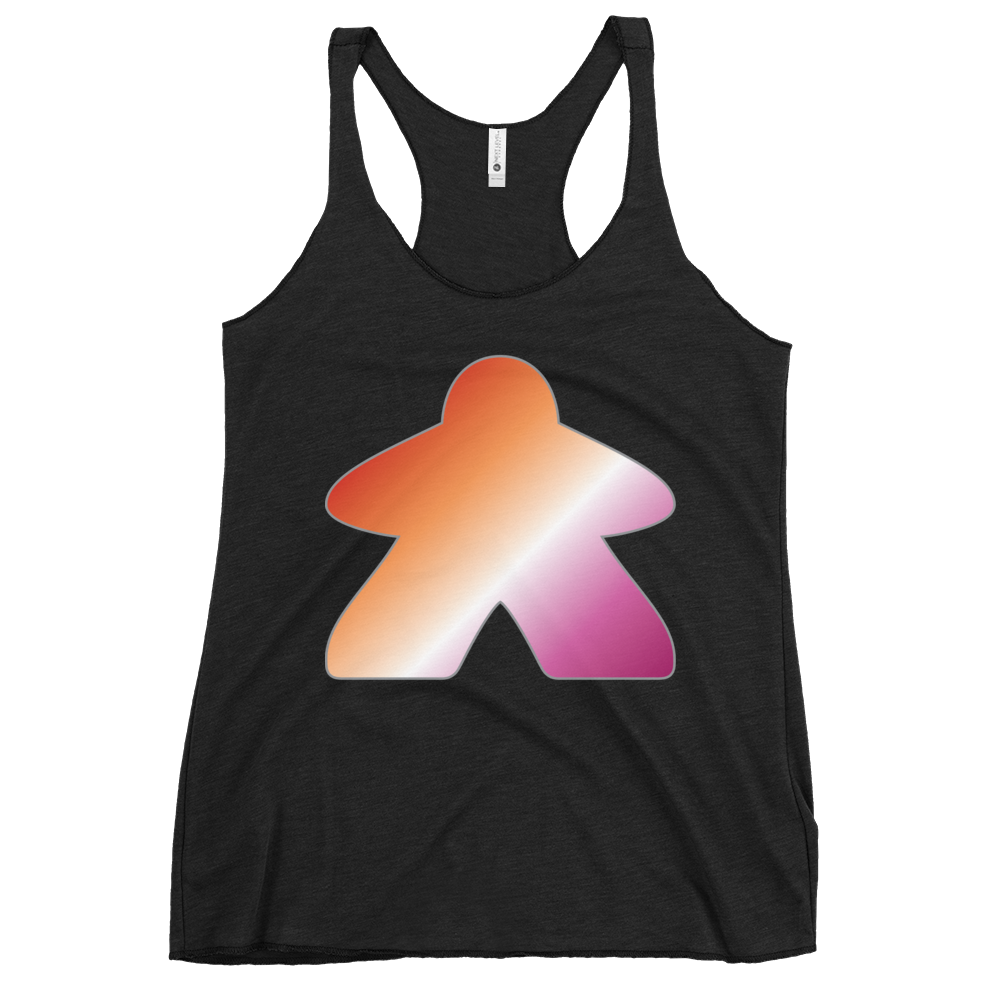 Queerple - Lesbian Pride Women's Racerback Tank