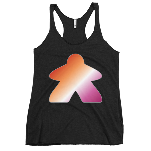 Queerple - Lesbian Pride Women's Racerback Tank