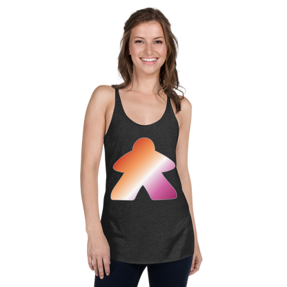 Queerple - Lesbian Pride Women's Racerback Tank