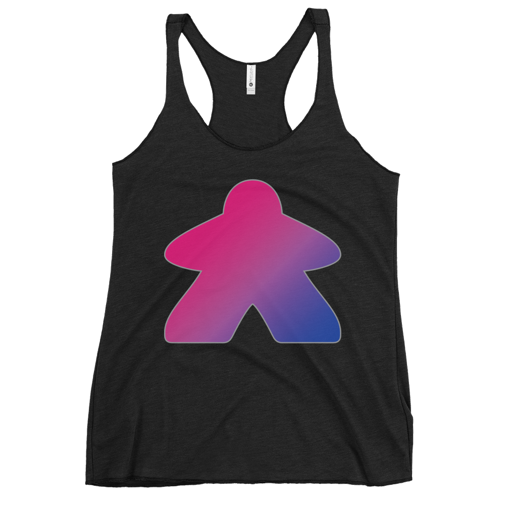 Queerple - Bisexual Pride Women's Racerback Tank