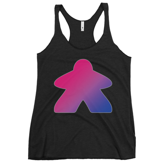 Queerple - Bisexual Pride Women's Racerback Tank