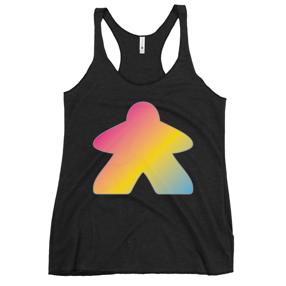 Queerple - Pansexual Pride Women's Racerback Tank