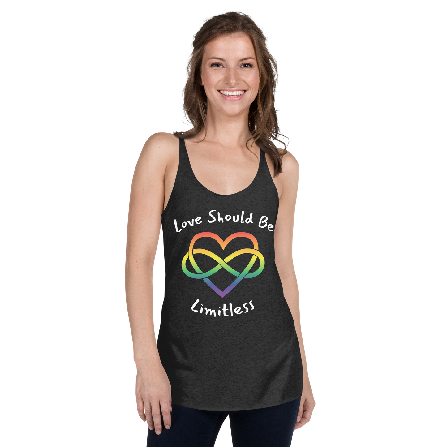 Love Should Be Limitless Women's Racerback Tank