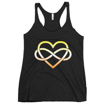 Polyamory Infinity Heart - Maverique Women's Racerback Tank