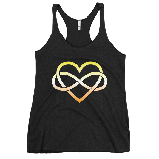 Polyamory Infinity Heart - Maverique Women's Racerback Tank