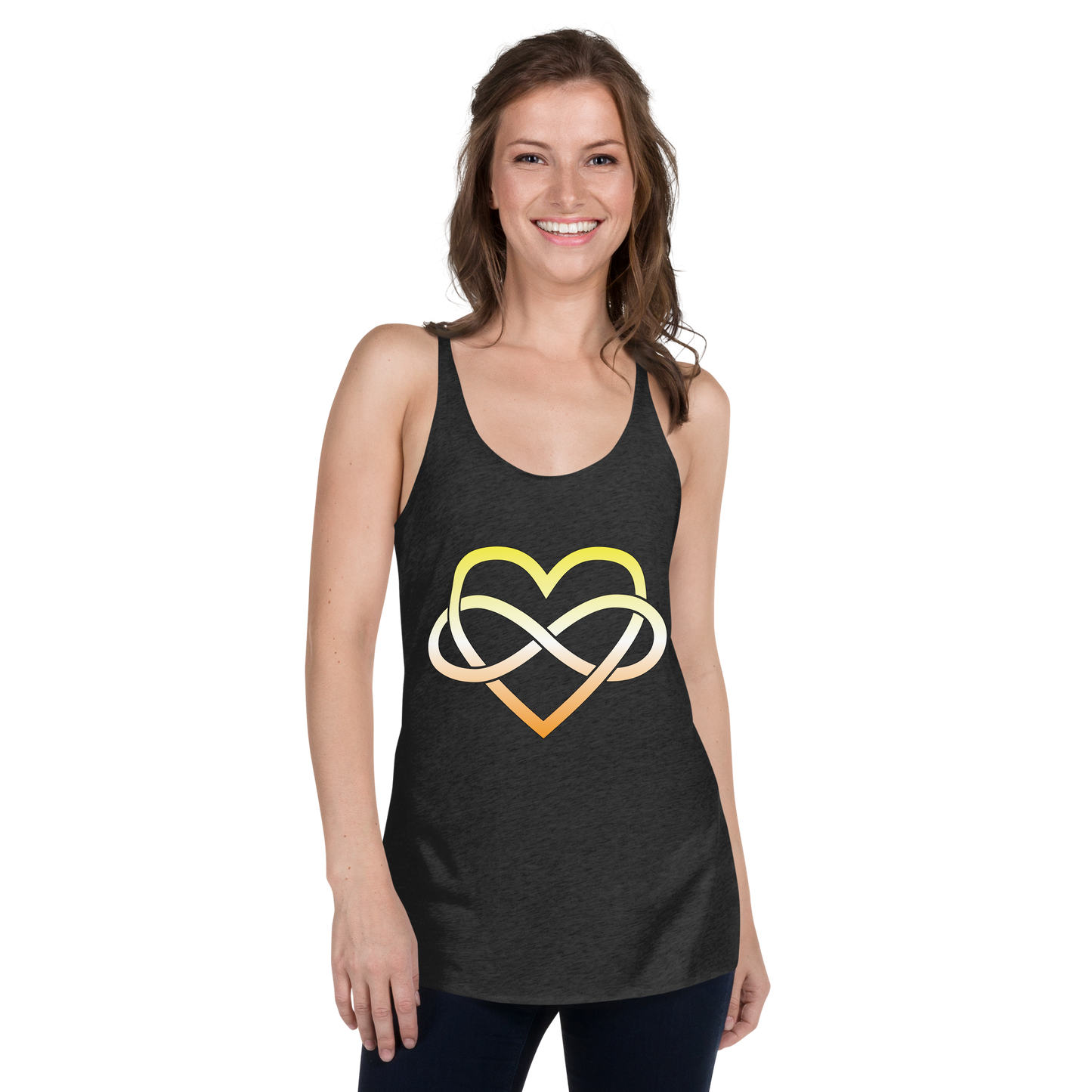 Polyamory Infinity Heart - Maverique Women's Racerback Tank