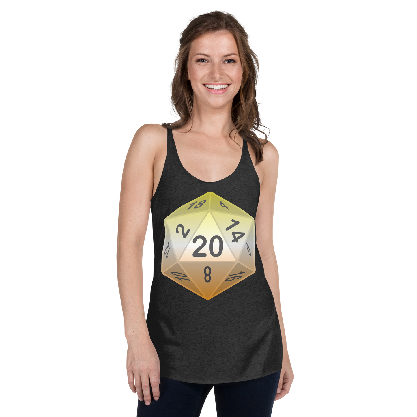 Pride Dice - Maverique Women's Racerback Tank