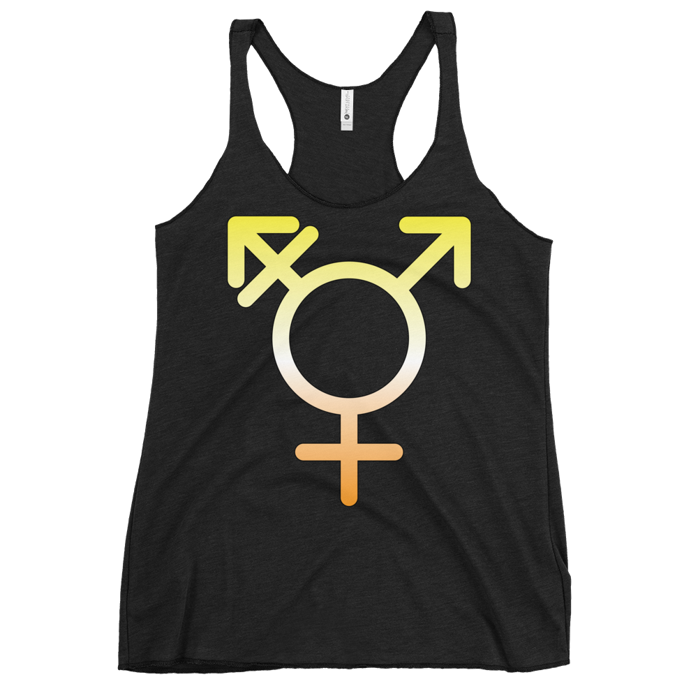 Transgender Symbol - Maverique Pride Women's Racerback Tank