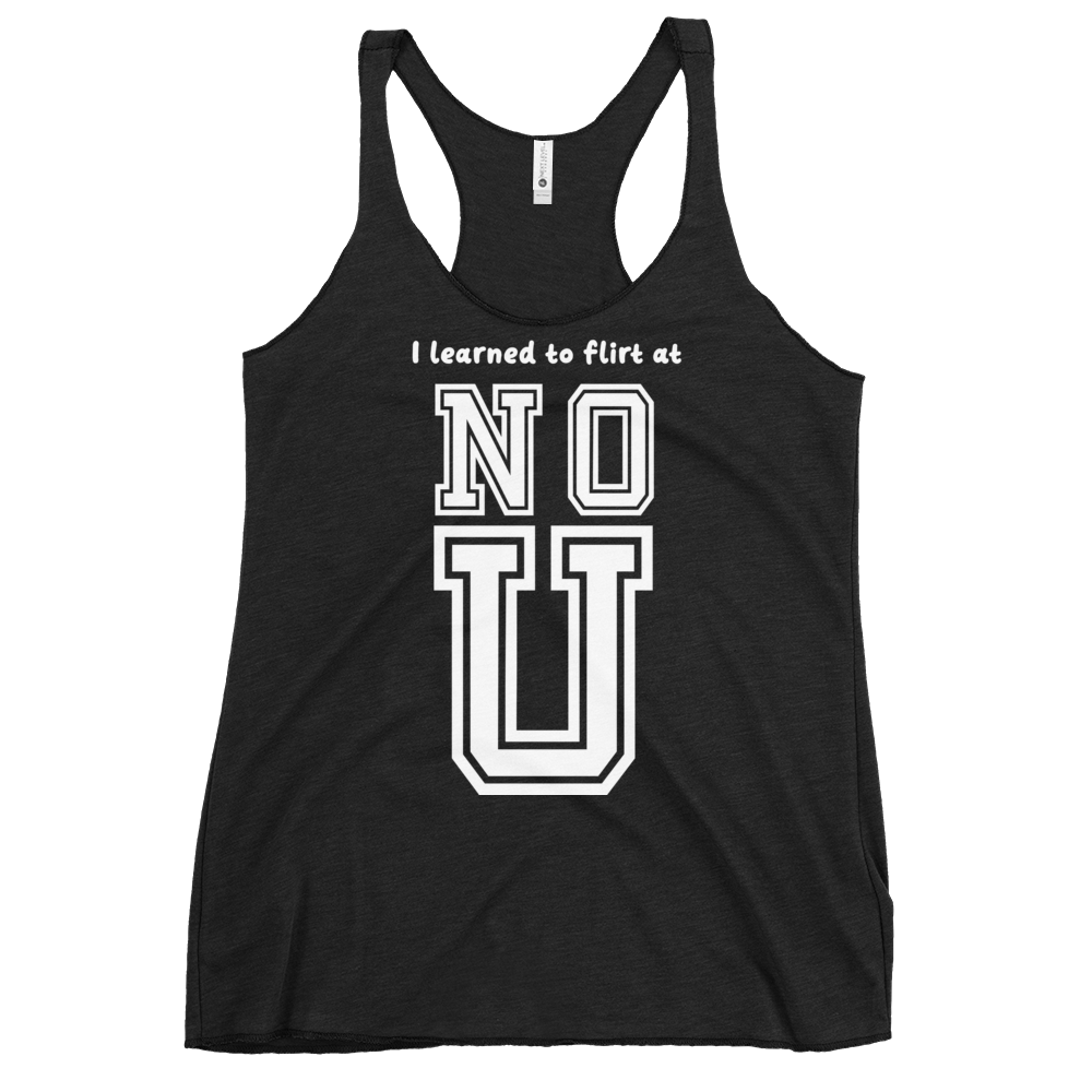 NO U Women's Racerback Tank