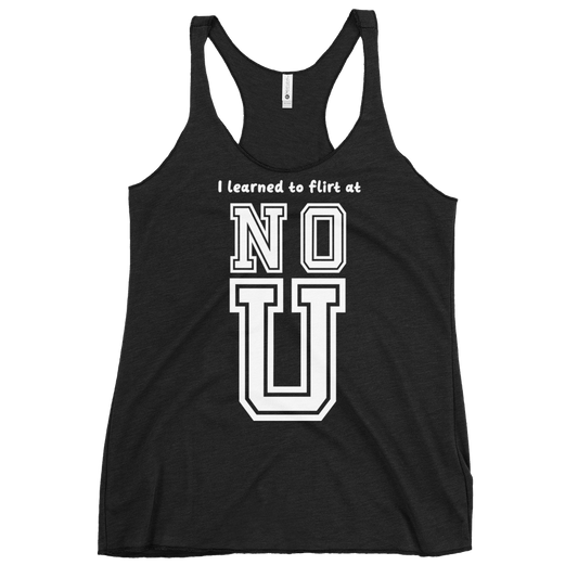 NO U Women's Racerback Tank