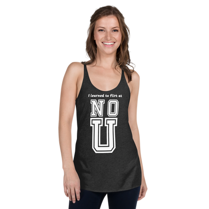 NO U Women's Racerback Tank