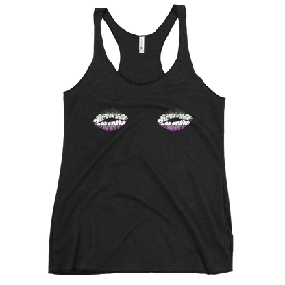 Ace Boob Kisses Women's Racerback Tank