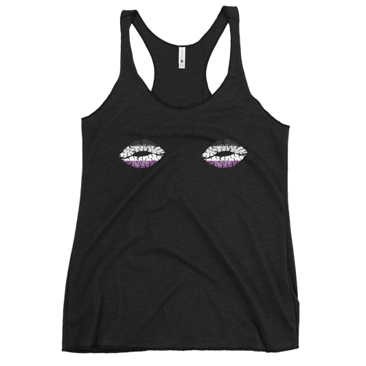 Ace Boob Kisses Women's Racerback Tank