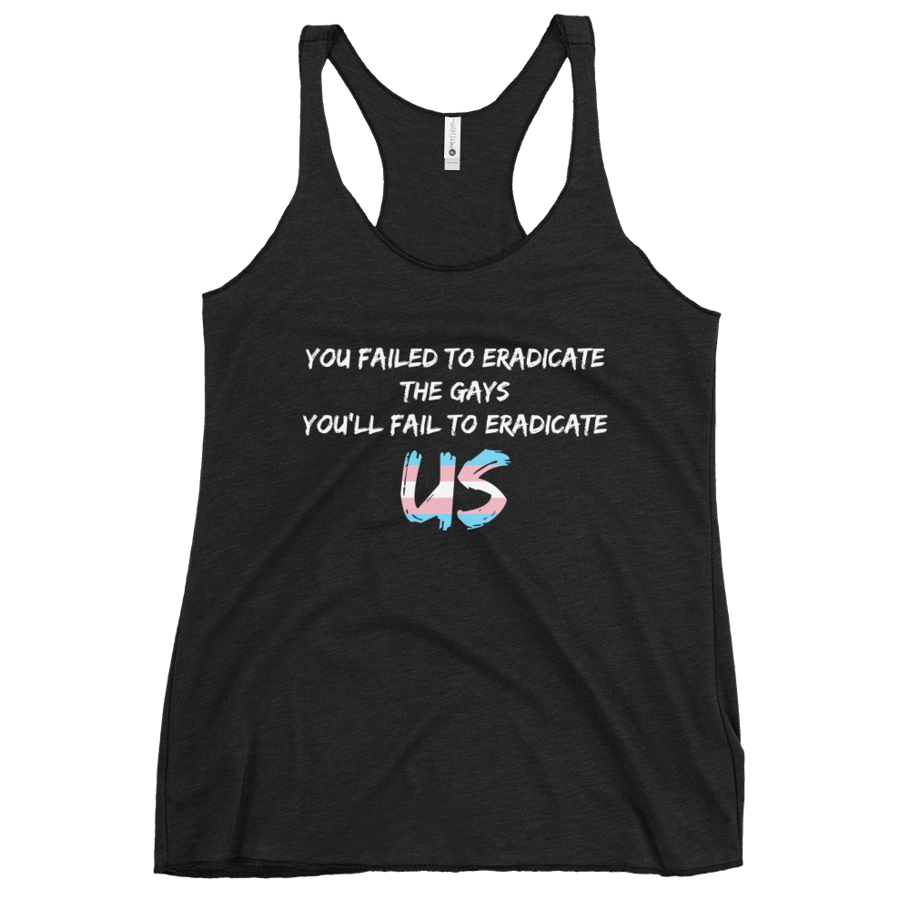 Fail To Eradicate Us Women's Racerback Tank