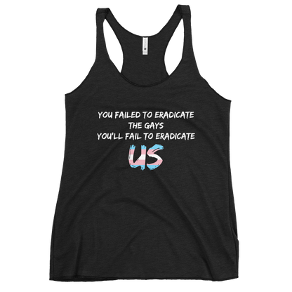 Fail To Eradicate Us Women's Racerback Tank